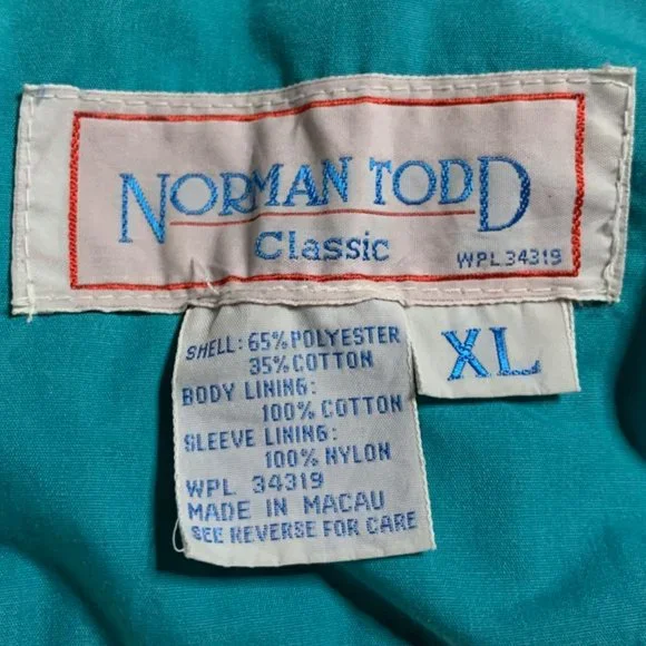 Vintage 1995 Orlando Q12 Embroidered Colorblock Oversized Windbreaker w/… - Picture 6 of 14